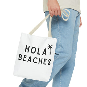 Beach Tote Bag - Hola Beaches Design-Phoenix Styles