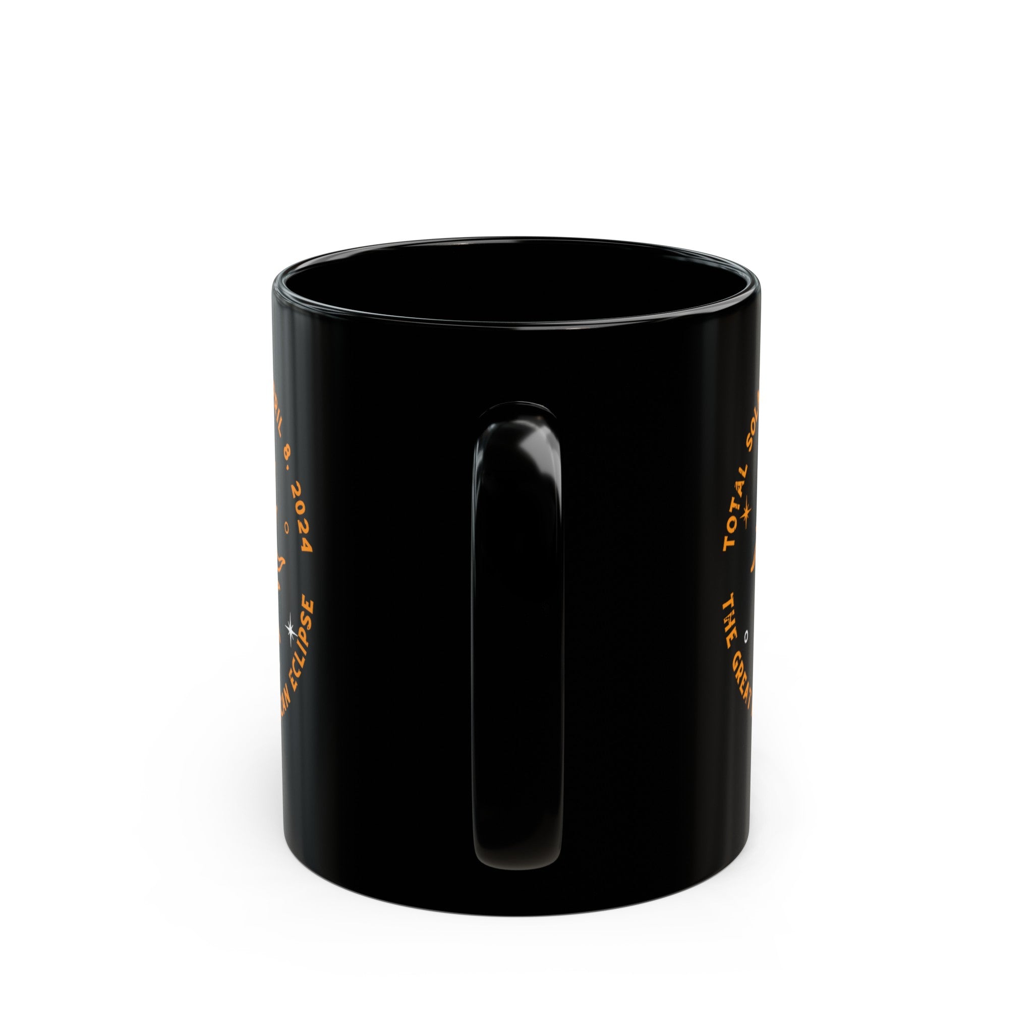 Total Solar Eclipse Black Mug (11oz, 15oz)-Phoenix Styles