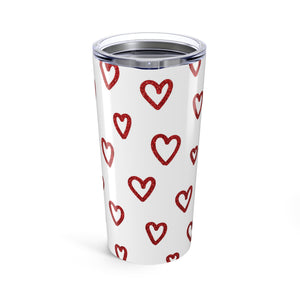 Hearts Valentine's Day Tumbler-Phoenix Styles