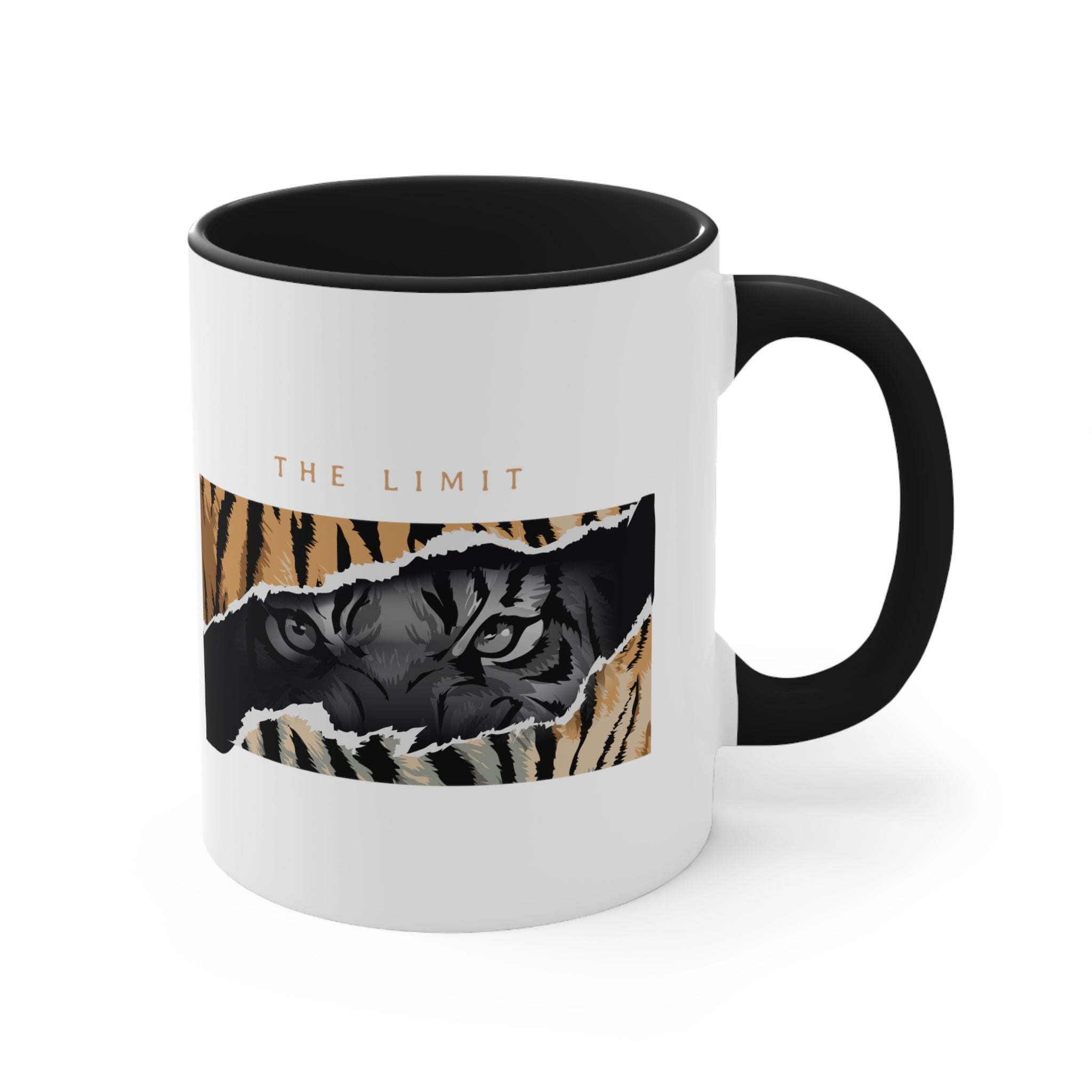 The Limit Accent Coffee Mug, 11oz-Phoenix Styles