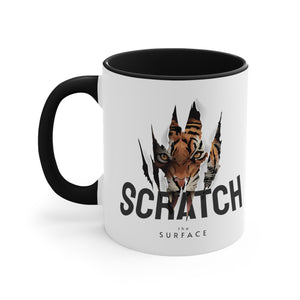 Scrath The Surface Accent Coffee Mug, 11oz-Phoenix Styles