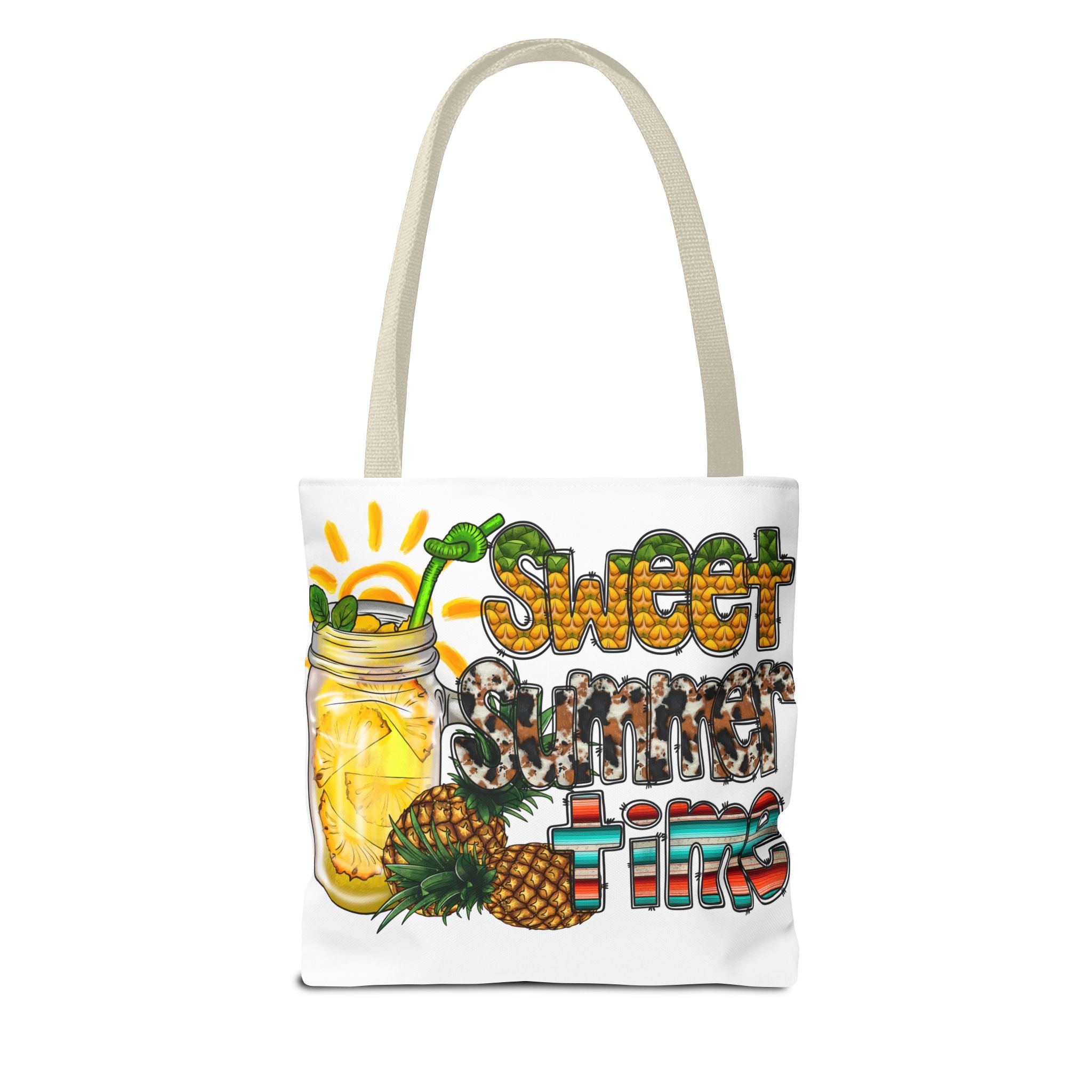 Sweet Summer Time Pineapple Tote Bag-Phoenix Styles