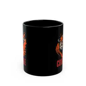 Courage Black Mug (11oz, 15oz)-Phoenix Styles