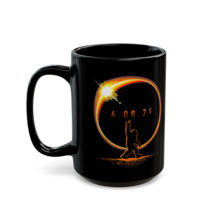 Solar Eclipse Black Mug (11oz, 15oz)-Phoenix Styles