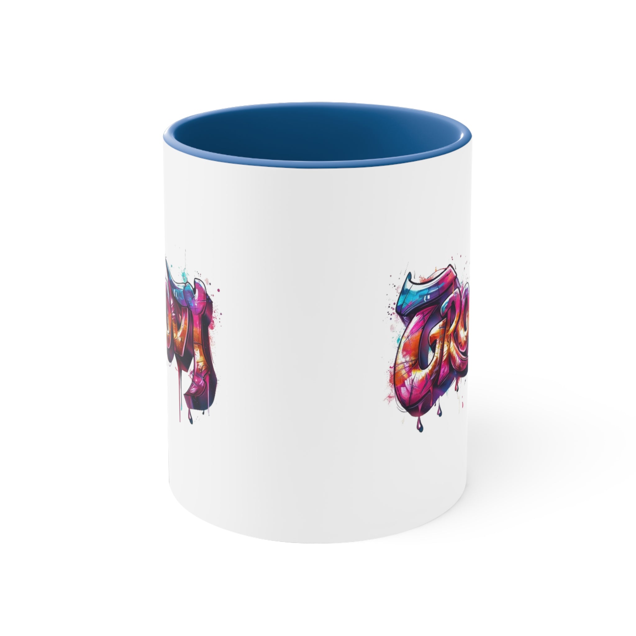 Groovy Accent Coffee Mug, 11oz-Phoenix Styles