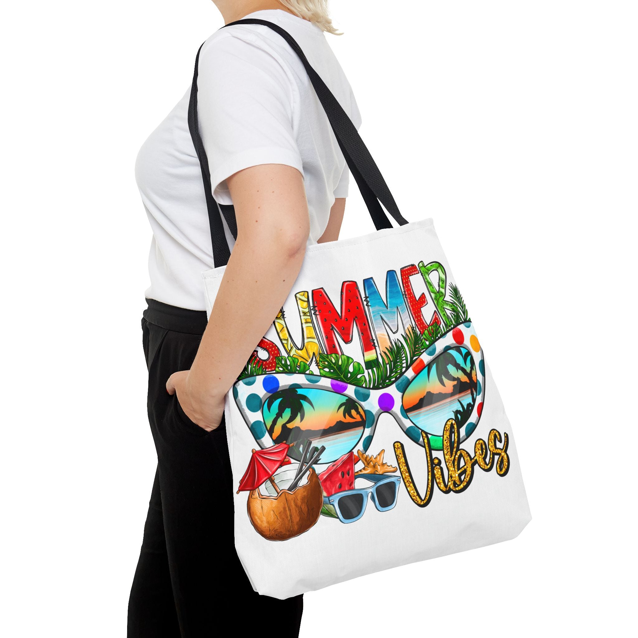 Summer Vibes Tote Bag-Phoenix Styles