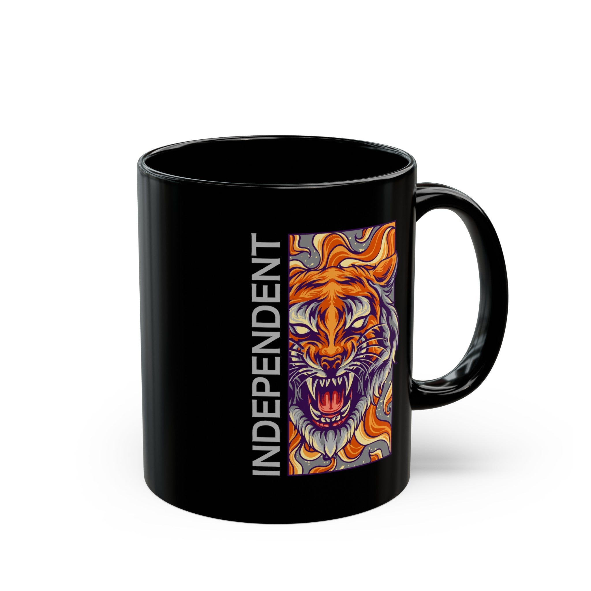 Independent Black Mug (11oz, 15oz)-Phoenix Styles