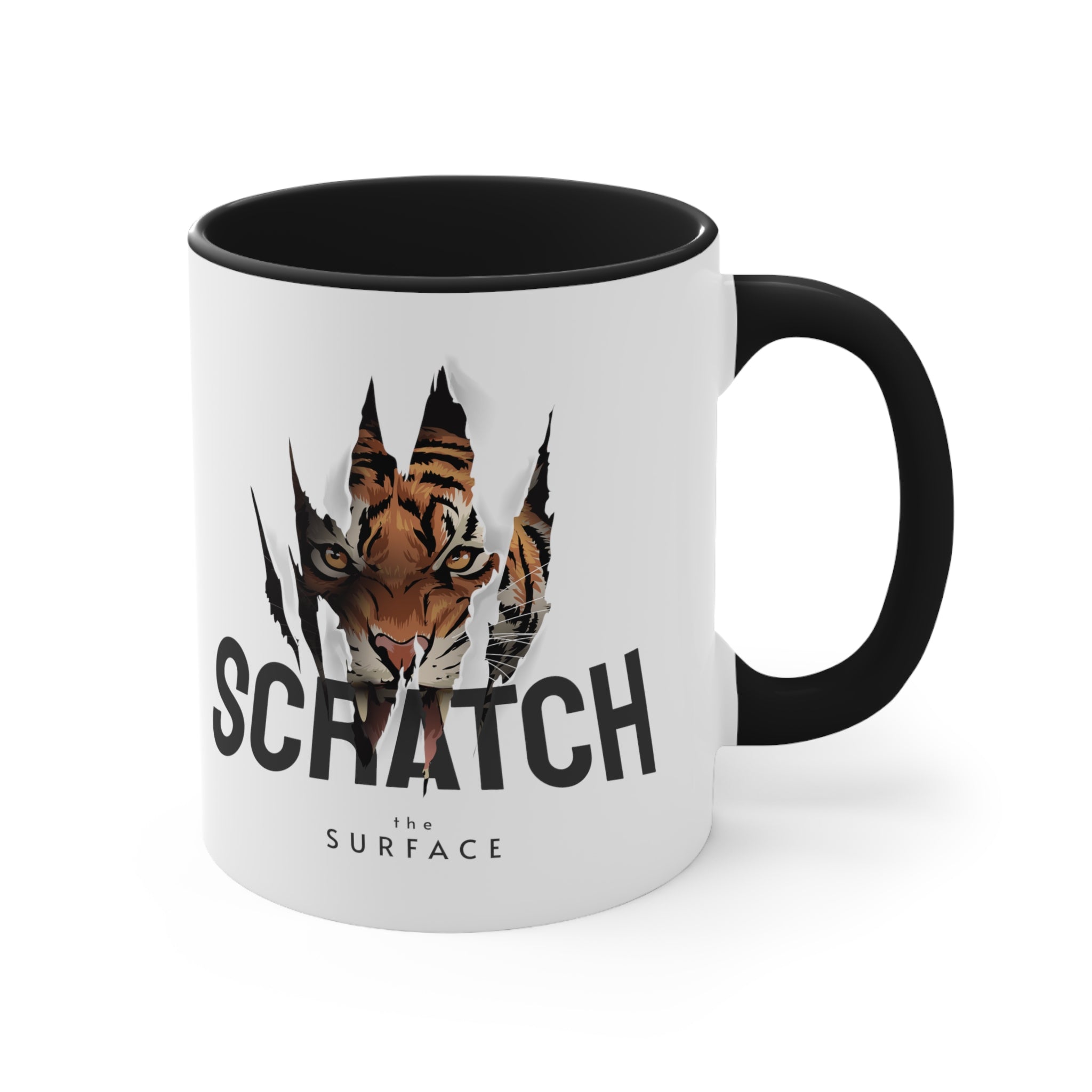 Scrath The Surface Accent Coffee Mug, 11oz-Phoenix Styles