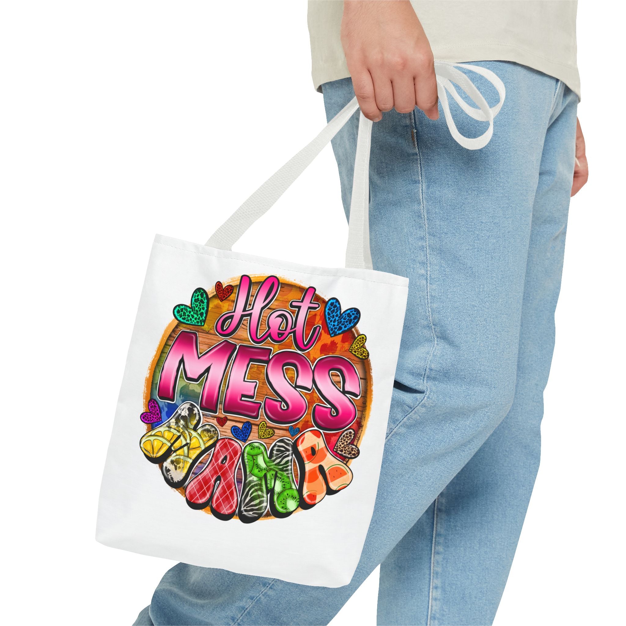 Hot Mess Mama Tote Bag-Phoenix Styles