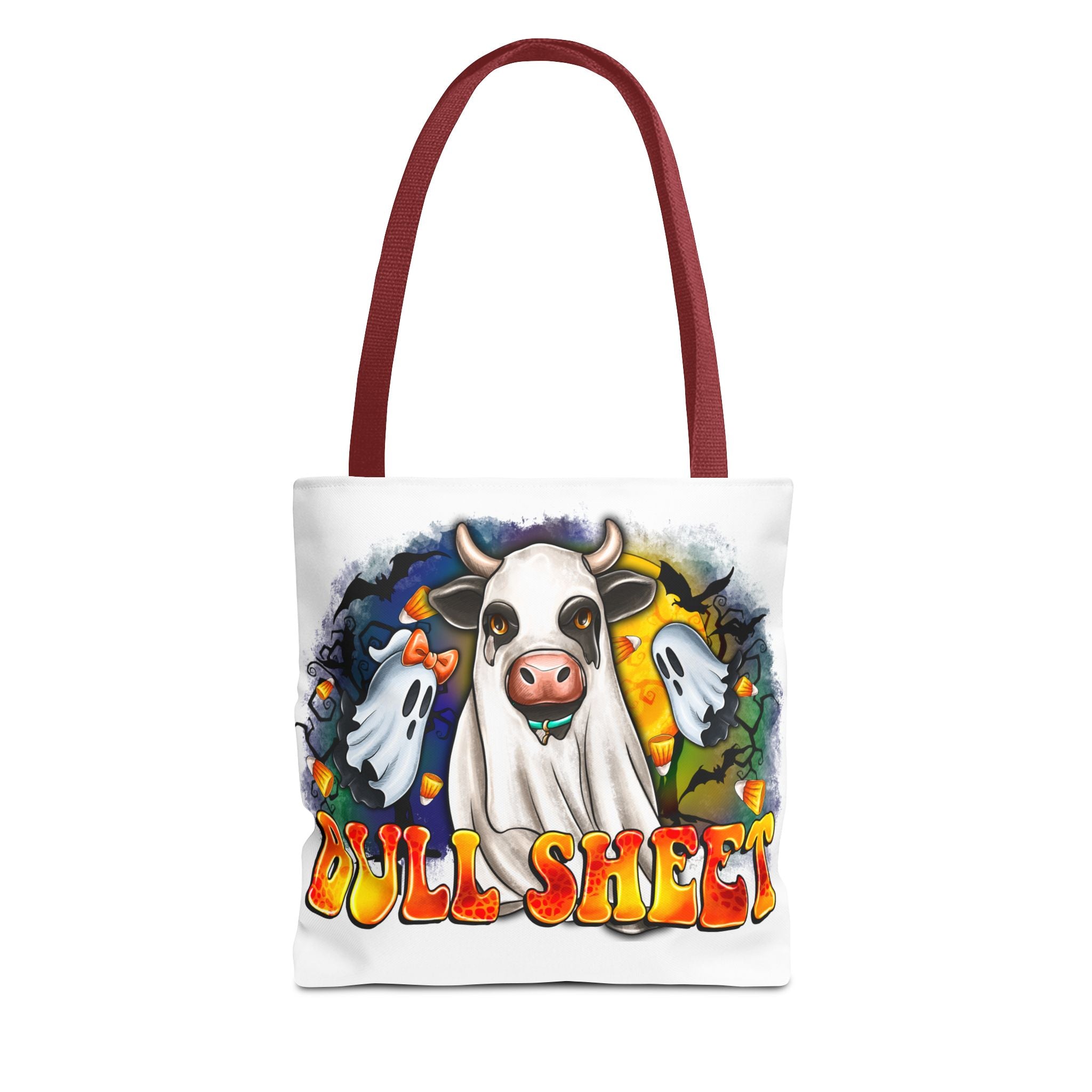 Bullsheet Halloween Tote Bag-Phoenix Styles