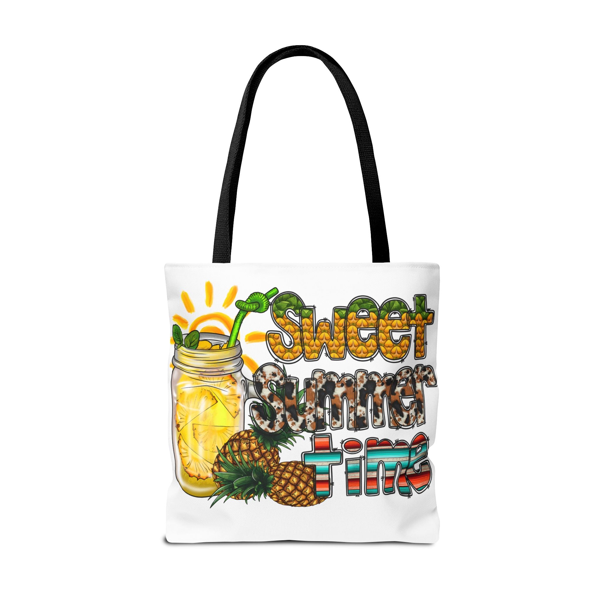 Sweet Summer Time Pineapple Tote Bag-Phoenix Styles