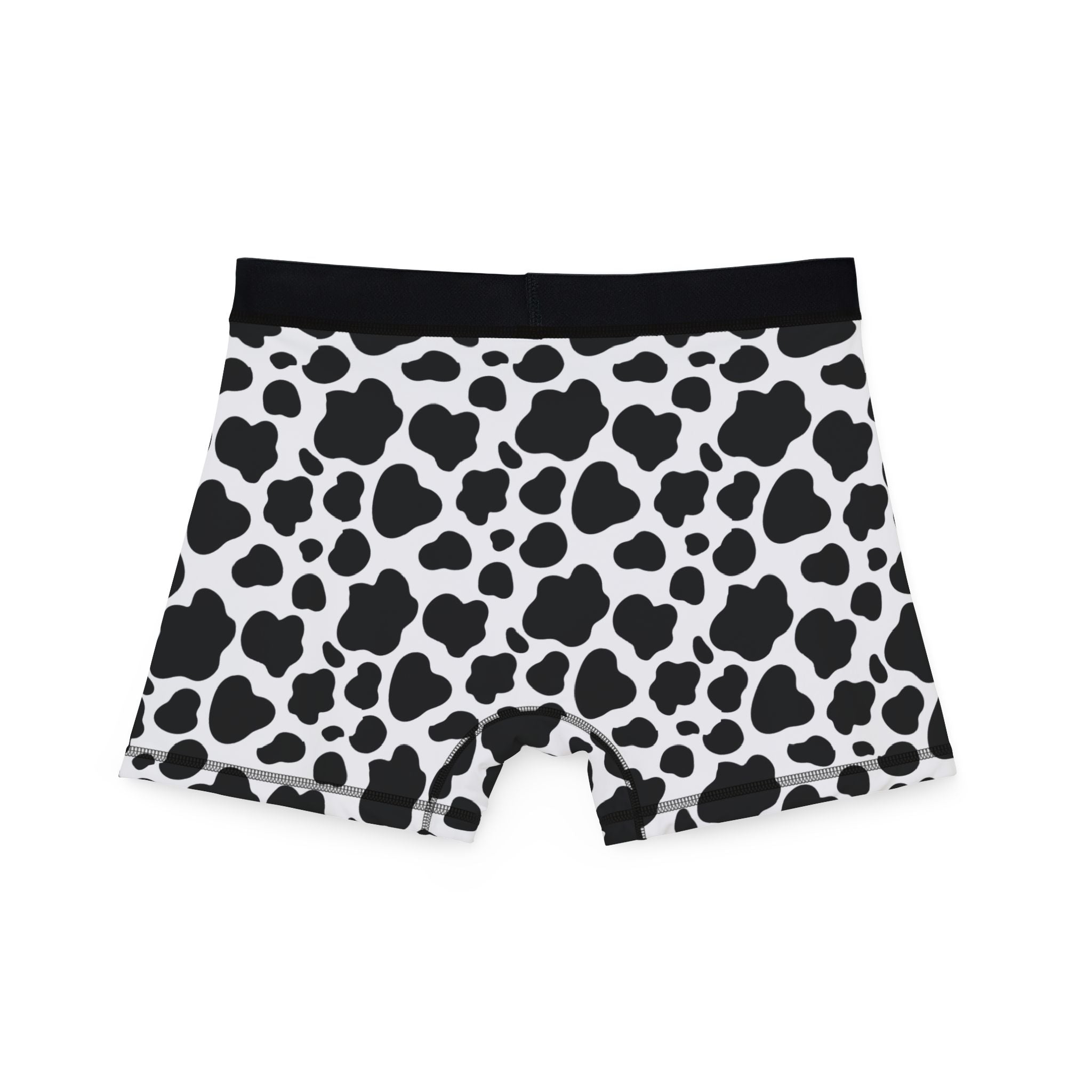 Men's Cow Print Boxers | Comfortable & Fun Underwear for Everyday Wear