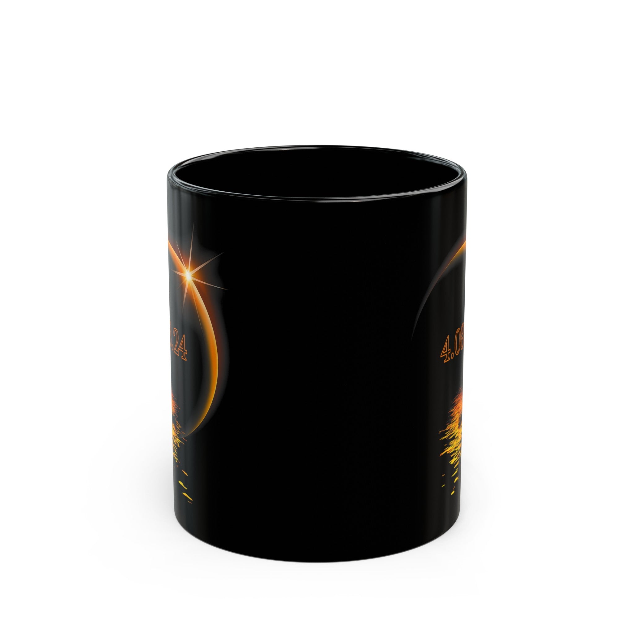 Solar Sunset Black Mug (11oz, 15oz)-Phoenix Styles