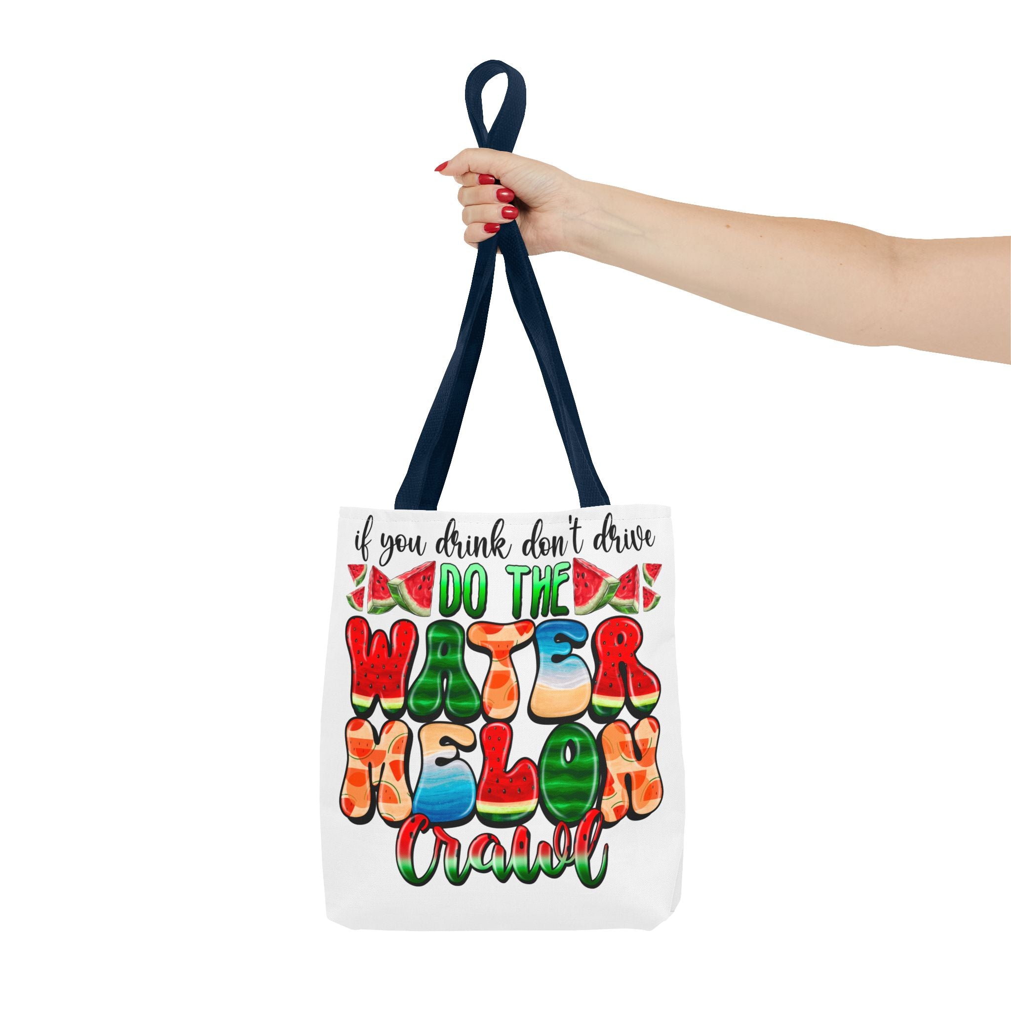 Do The Watermelon Crawl Tote Bag-Phoenix Styles