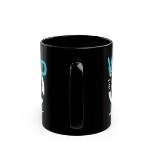 Wild Fierce Soul Black Mug (11oz, 15oz)-Phoenix Styles