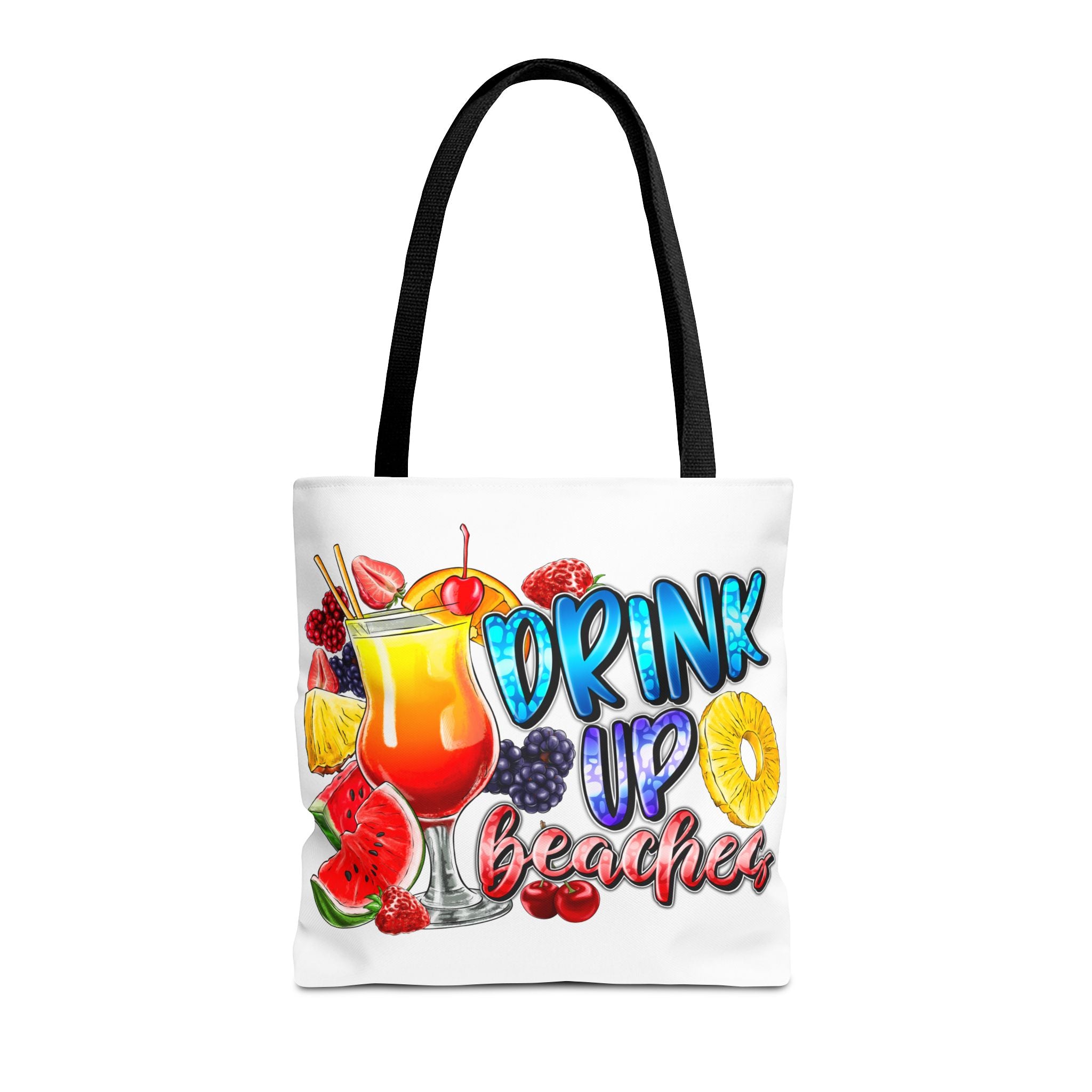 Drink up Beaches Tote Bag-Phoenix Styles