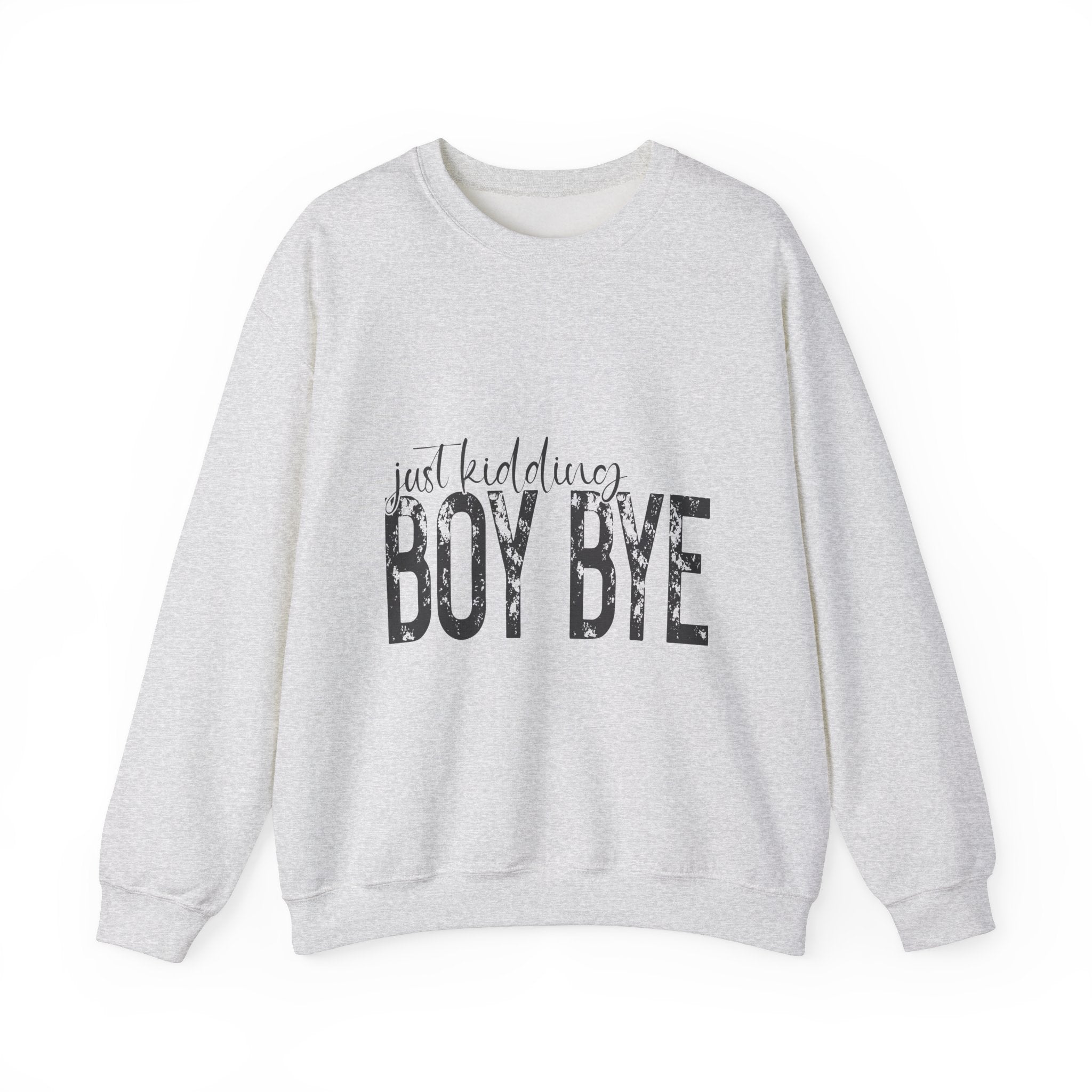 Boy Bye Valentine's Day Crewneck Sweatshirt-Phoenix Styles