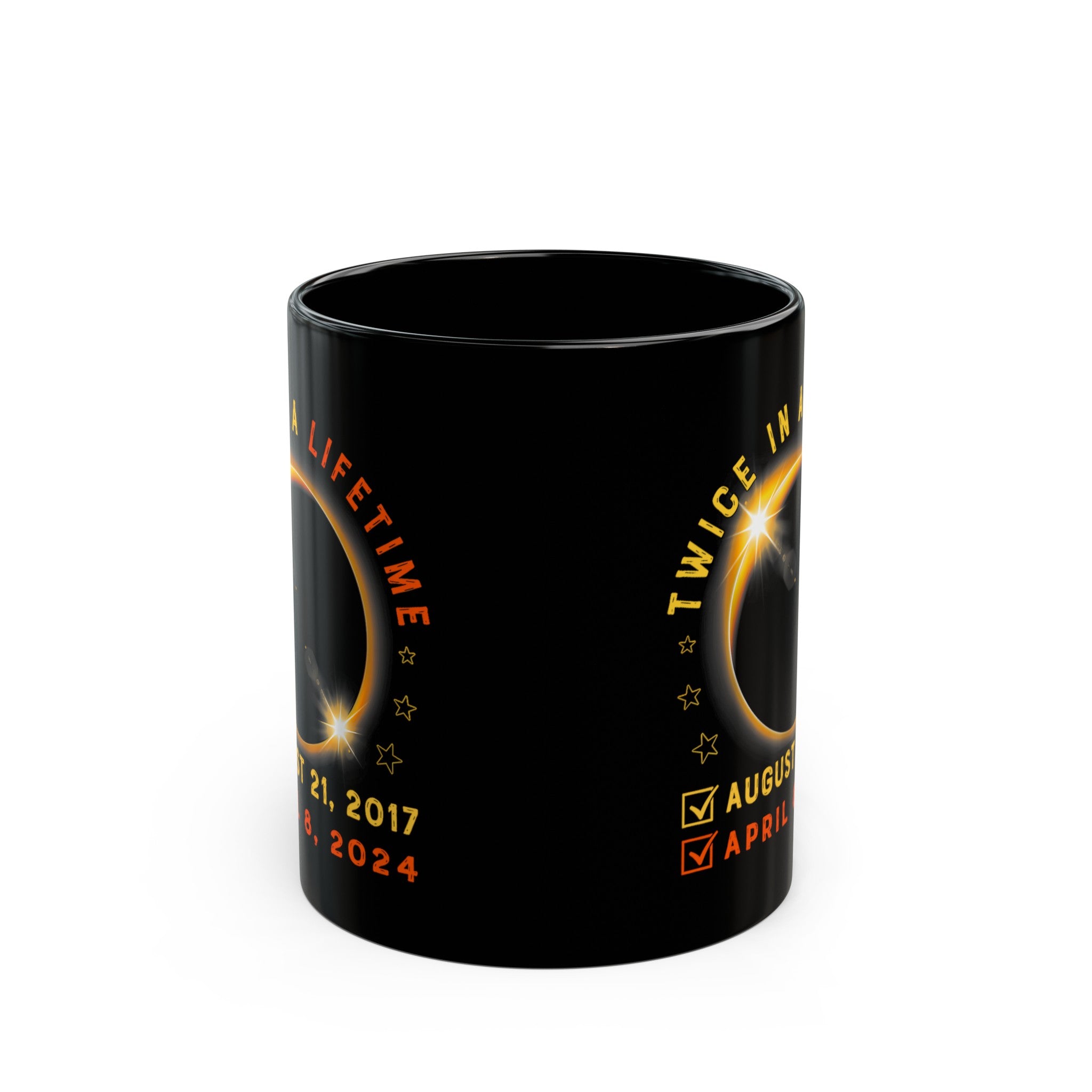 Twice In A Lifetime Black Mug (11oz, 15oz)-Phoenix Styles