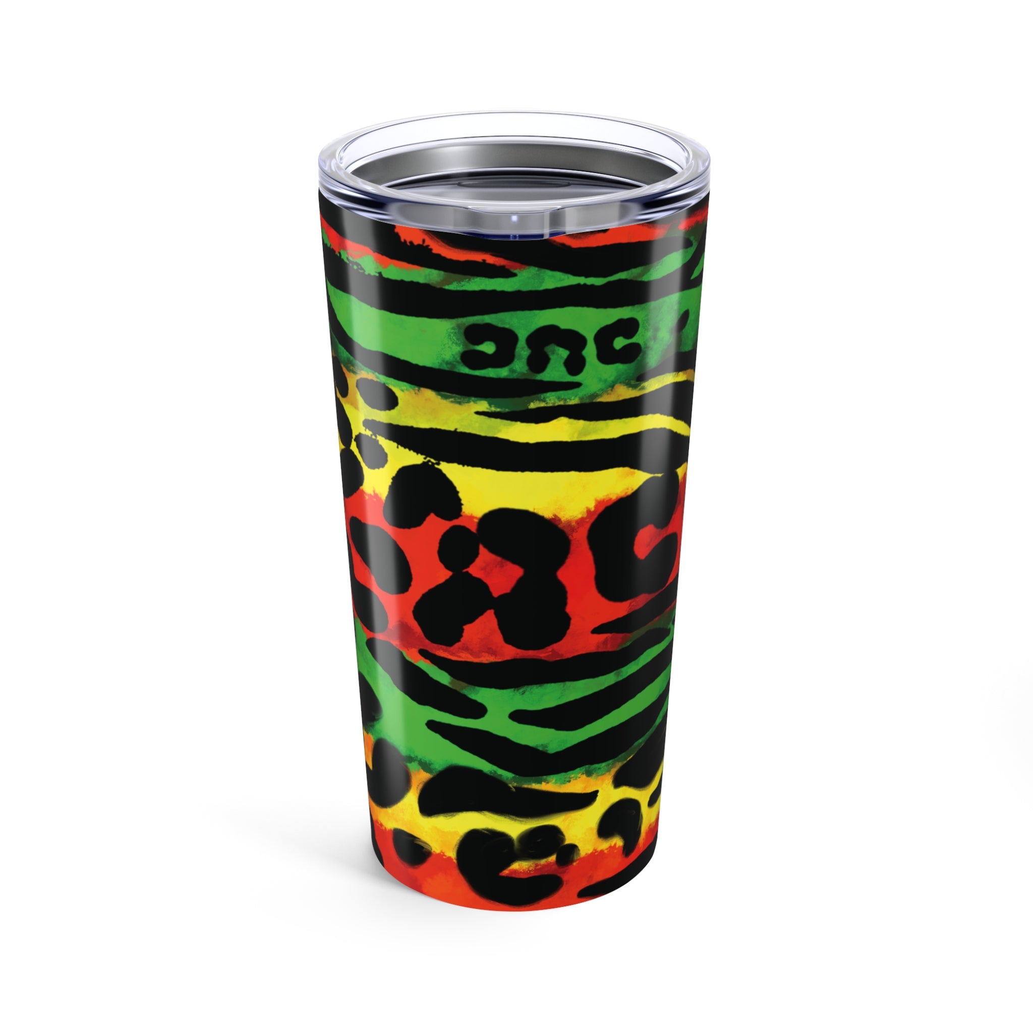 Juneteenth Animal Print Tumbler 20oz