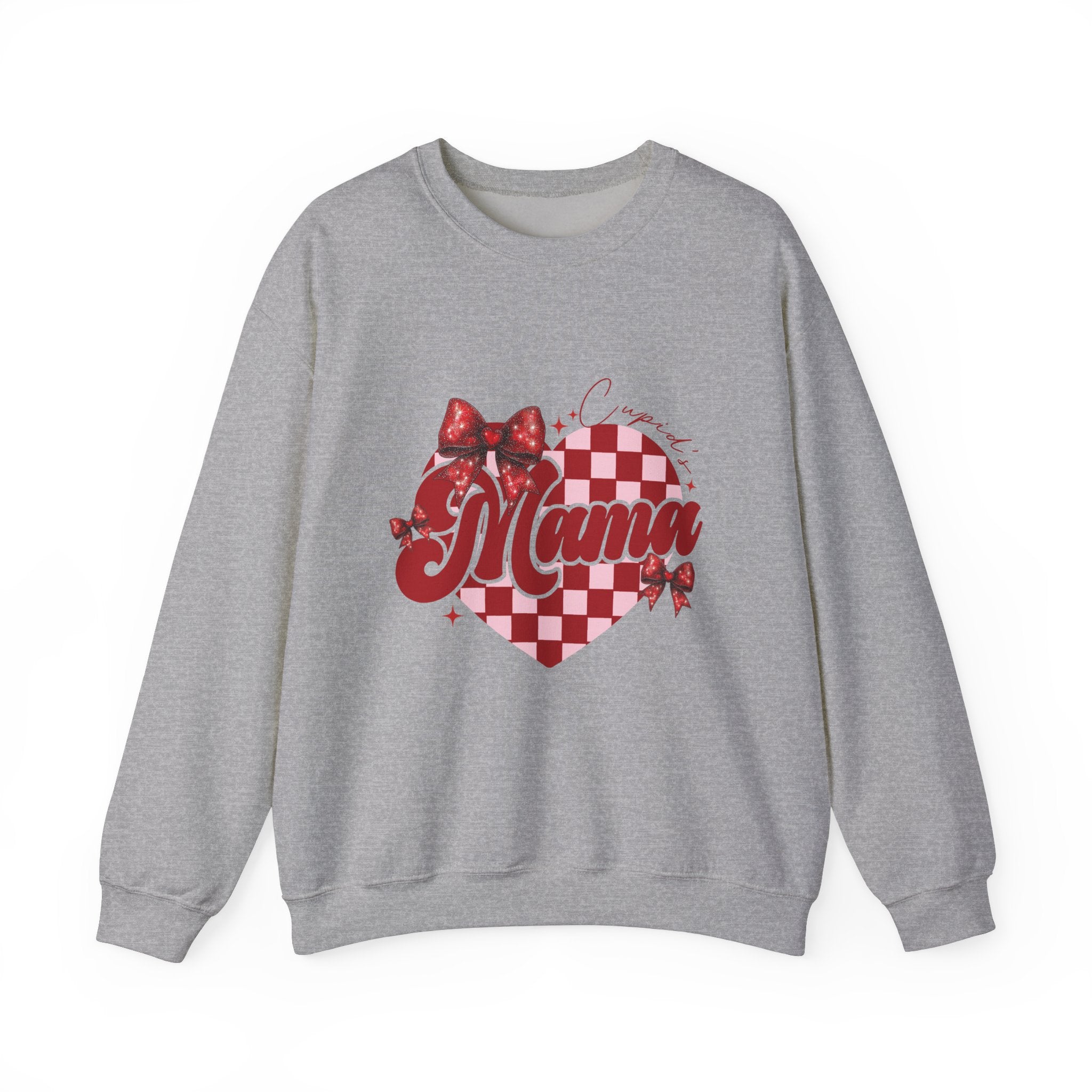 Mama Valentine's Day Crewneck Sweatshirt-Phoenix Styles