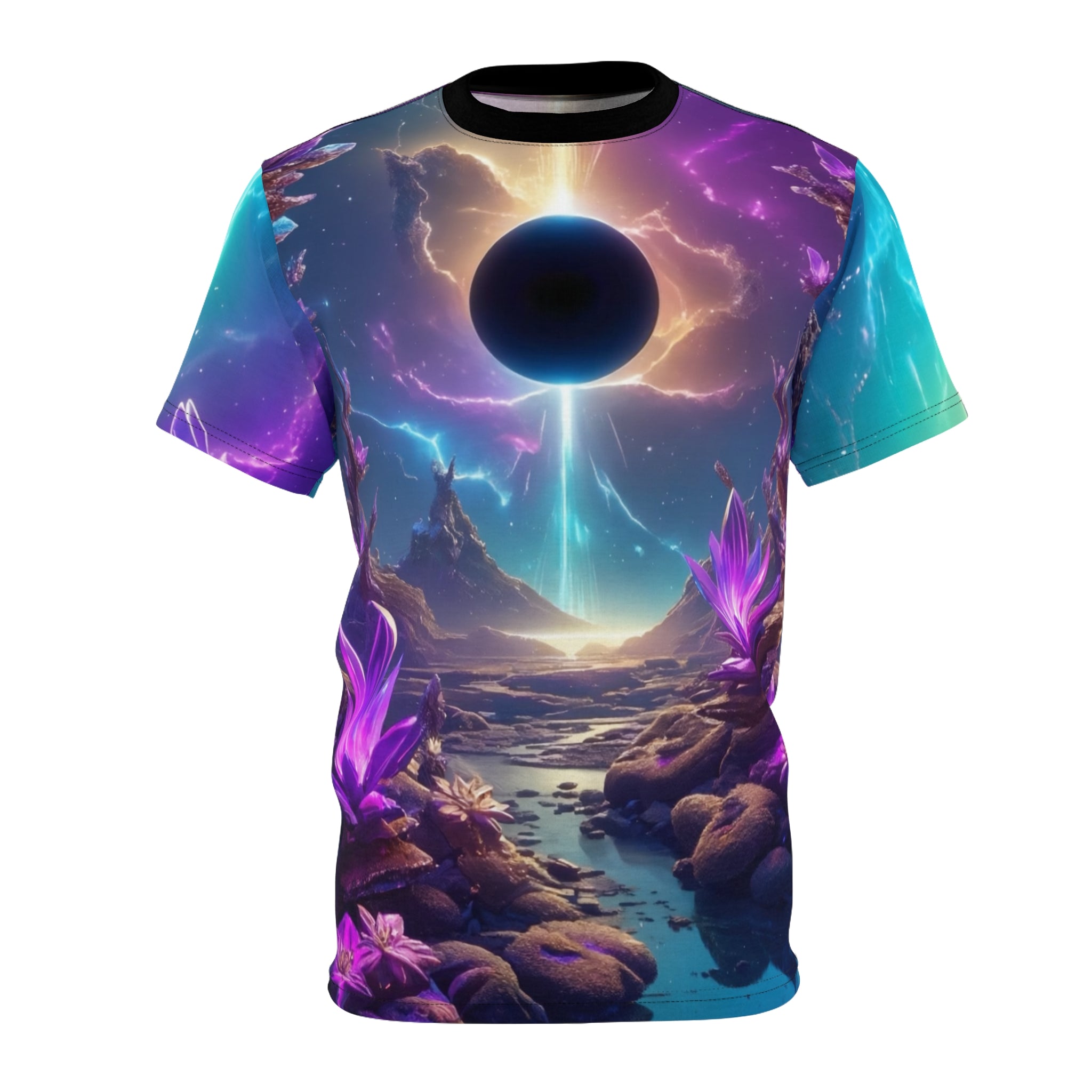 Galactic Fantasy Tee - Cosmic Art Design