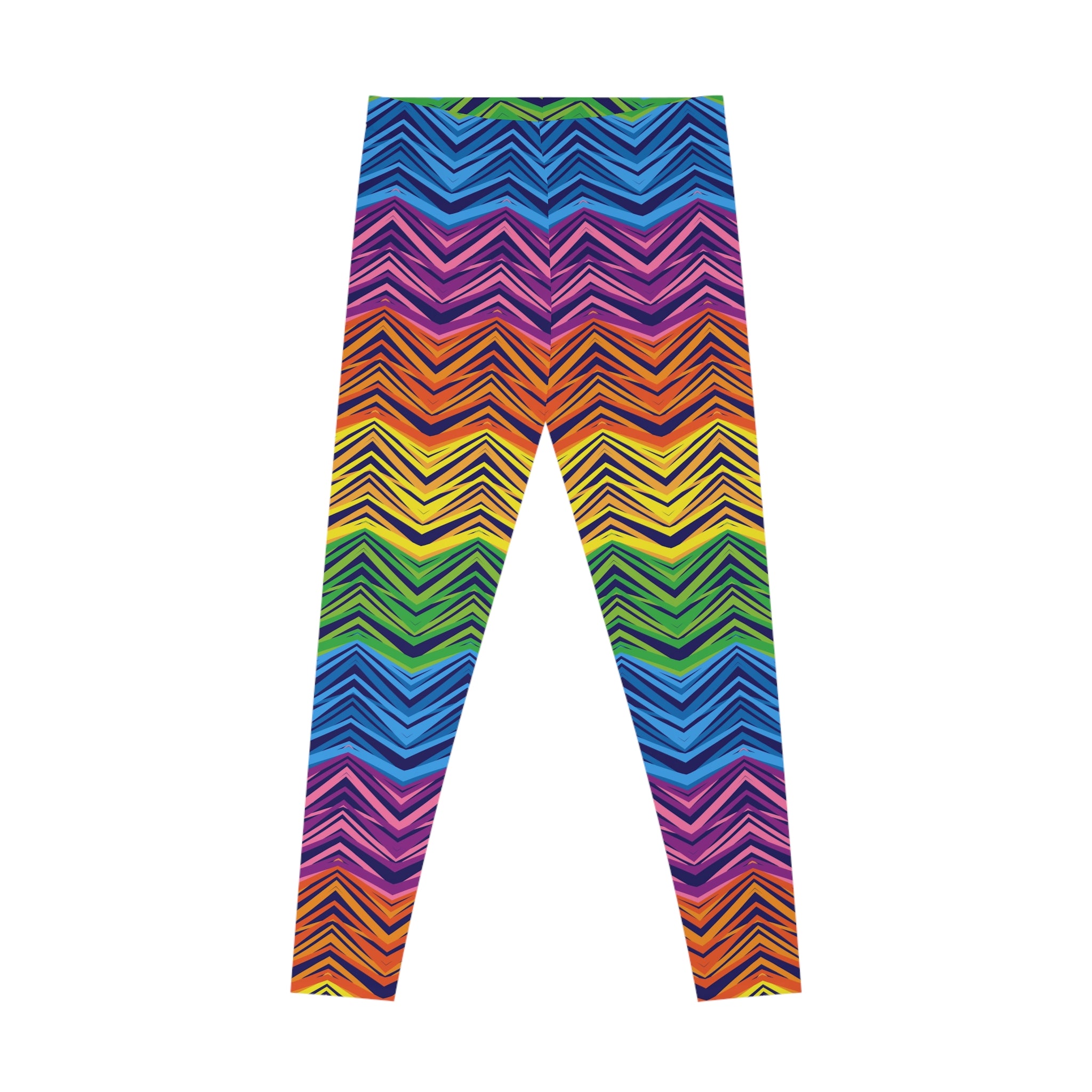 Rainbow Ziggy Stretchy Leggings