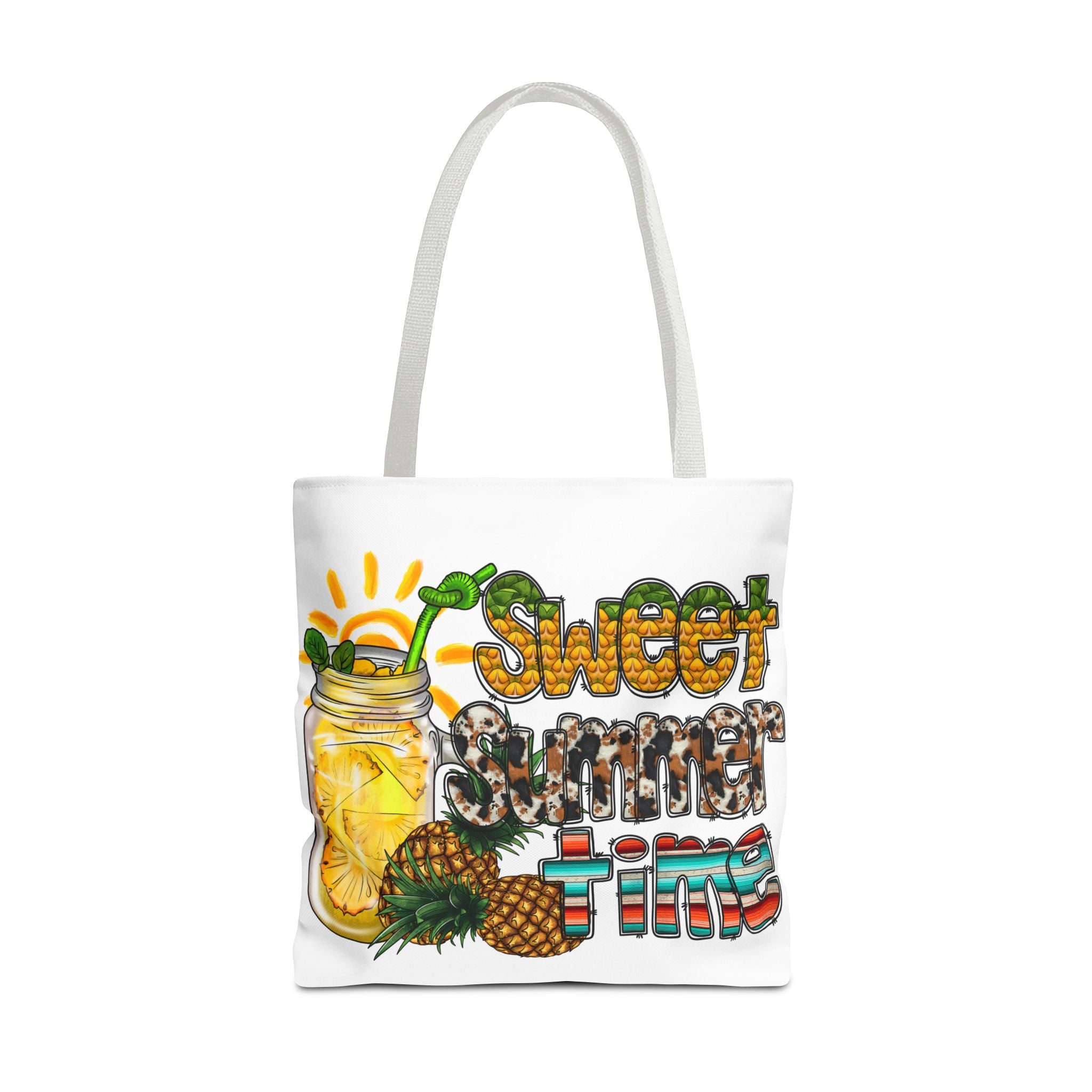 Sweet Summer Time Pineapple Tote Bag-Phoenix Styles