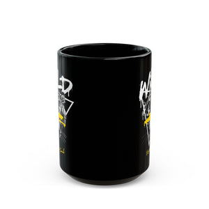 Fierce Soul Black Mug (11oz, 15oz)-Phoenix Styles