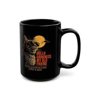 Hello Darkness My Friend Black Mug (11oz, 15oz)-Phoenix Styles