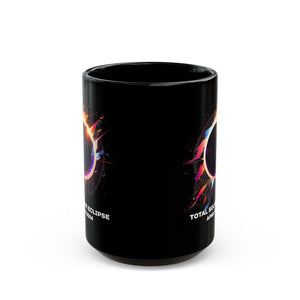 Total Solar Eclipse Black Mug (11oz, 15oz)-Phoenix Styles