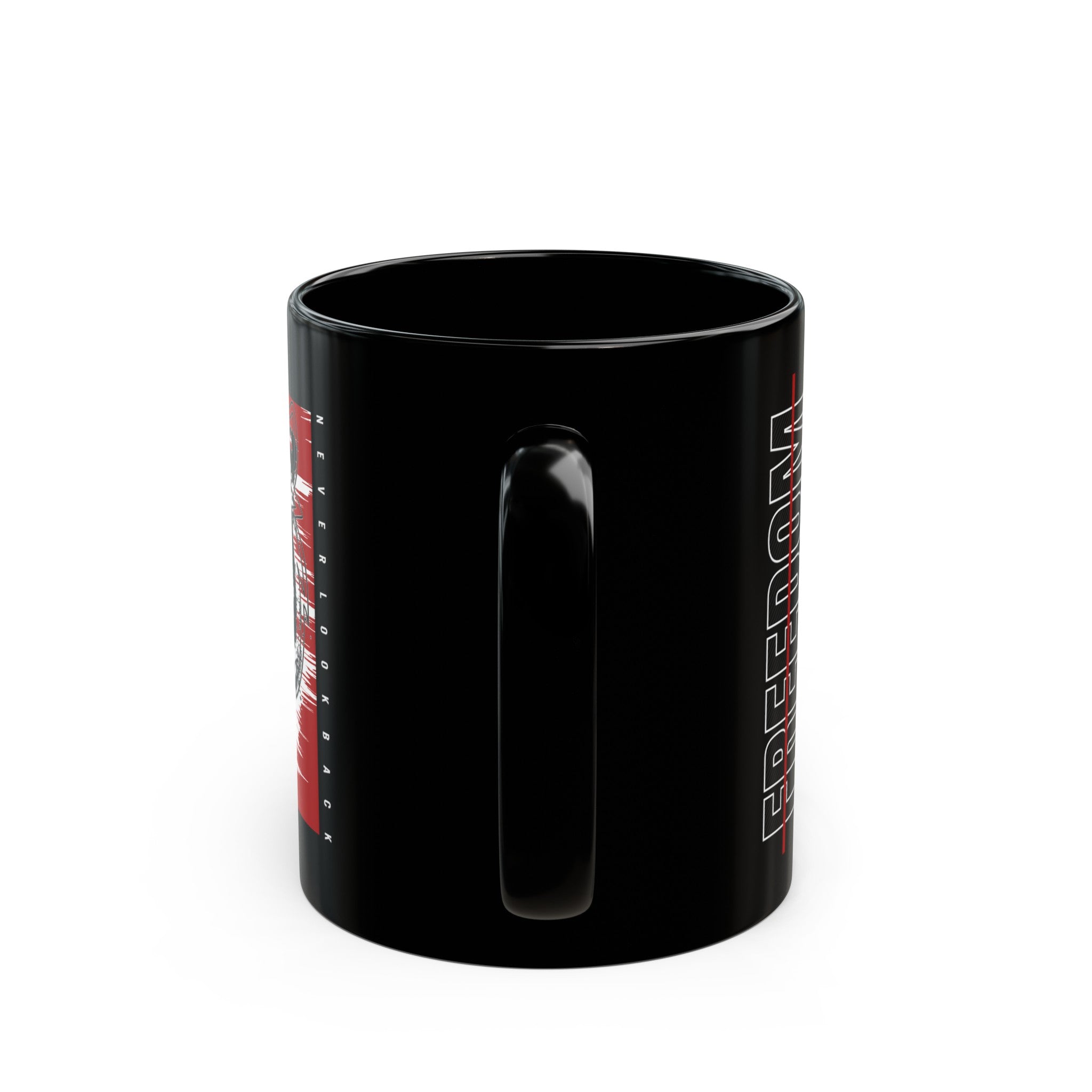 Freedom Black Mug (11oz, 15oz)-Phoenix Styles