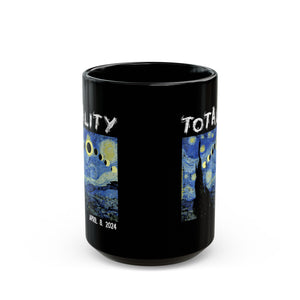 Totality Black Mug (11oz, 15oz)-Phoenix Styles