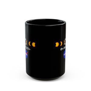 Eclipse Nasa Black Mug (11oz, 15oz)-Phoenix Styles