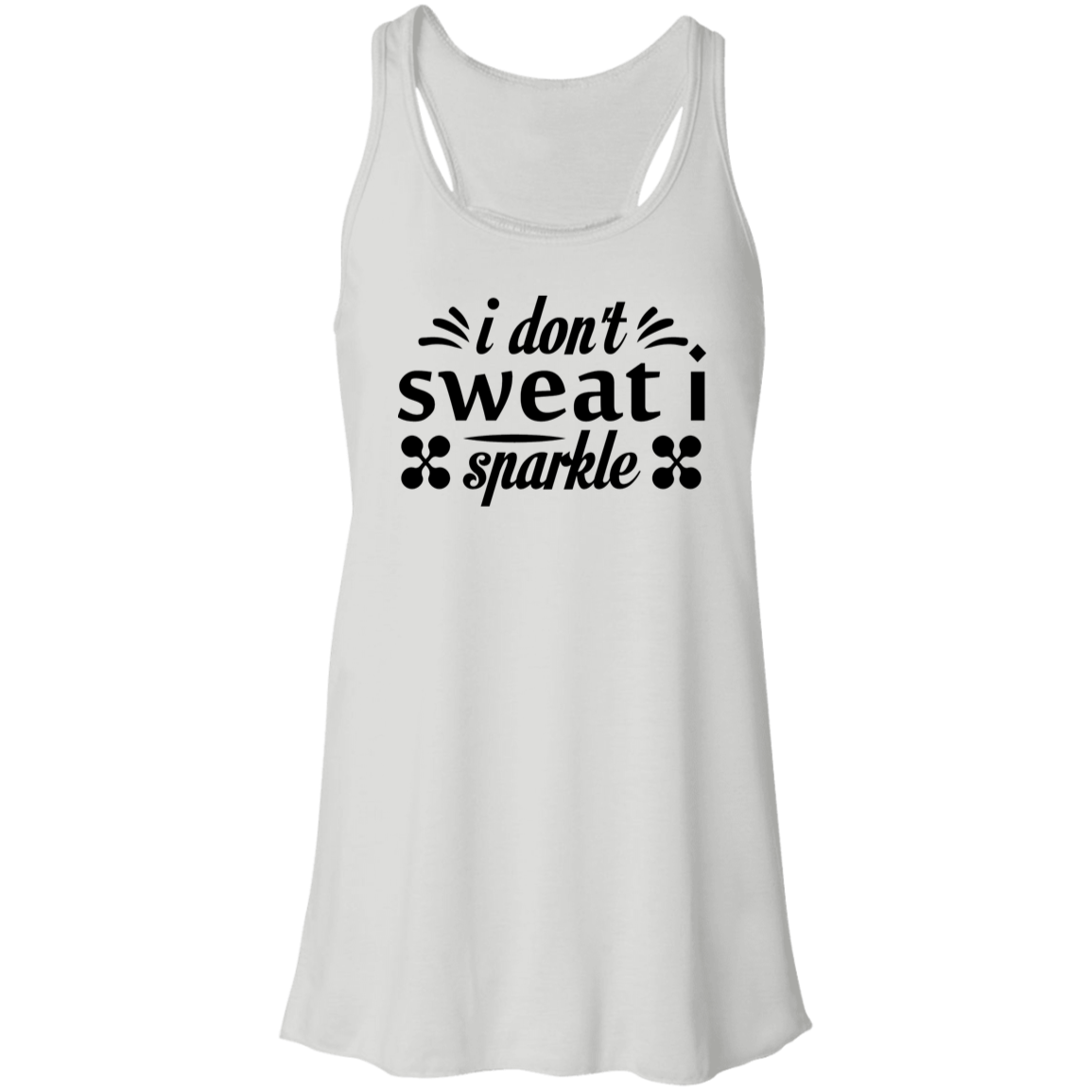 I Don't Sweat I Sparkle Tank Top-Phoenix Styles