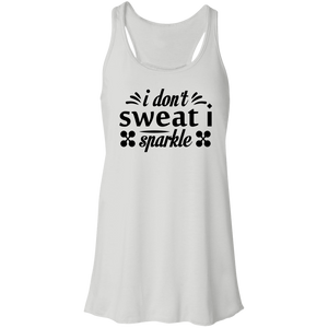 I Don't Sweat I Sparkle Tank Top-Phoenix Styles