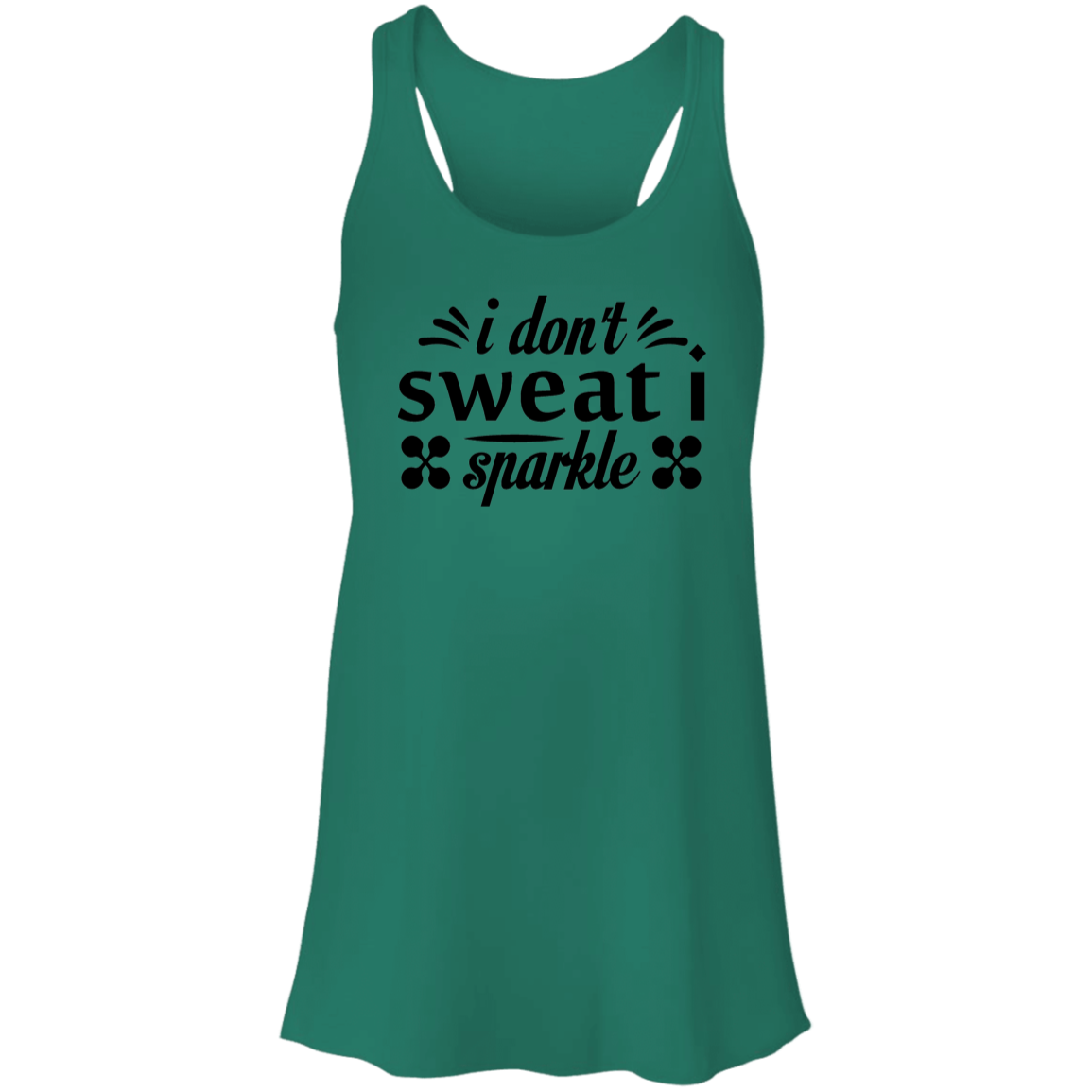 I Don't Sweat I Sparkle Tank Top-Phoenix Styles