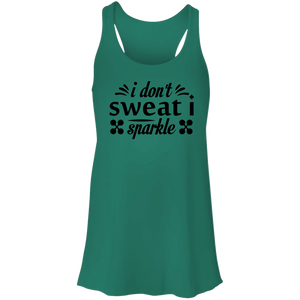 I Don't Sweat I Sparkle Tank Top-Phoenix Styles