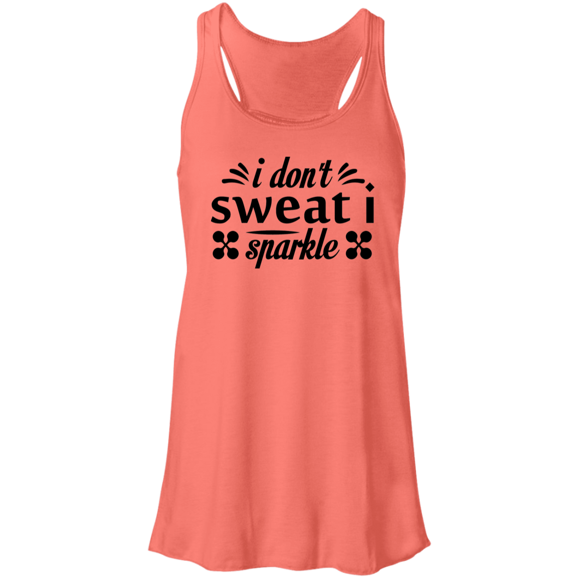 I Don't Sweat I Sparkle Tank Top-Phoenix Styles