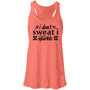 I Don't Sweat I Sparkle Tank Top-Phoenix Styles