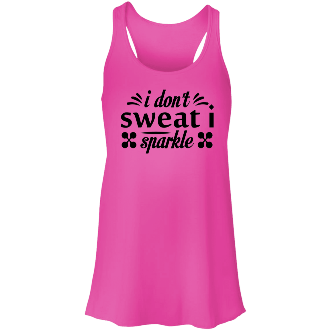 I Don't Sweat I Sparkle Tank Top-Phoenix Styles