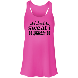 I Don't Sweat I Sparkle Tank Top-Phoenix Styles