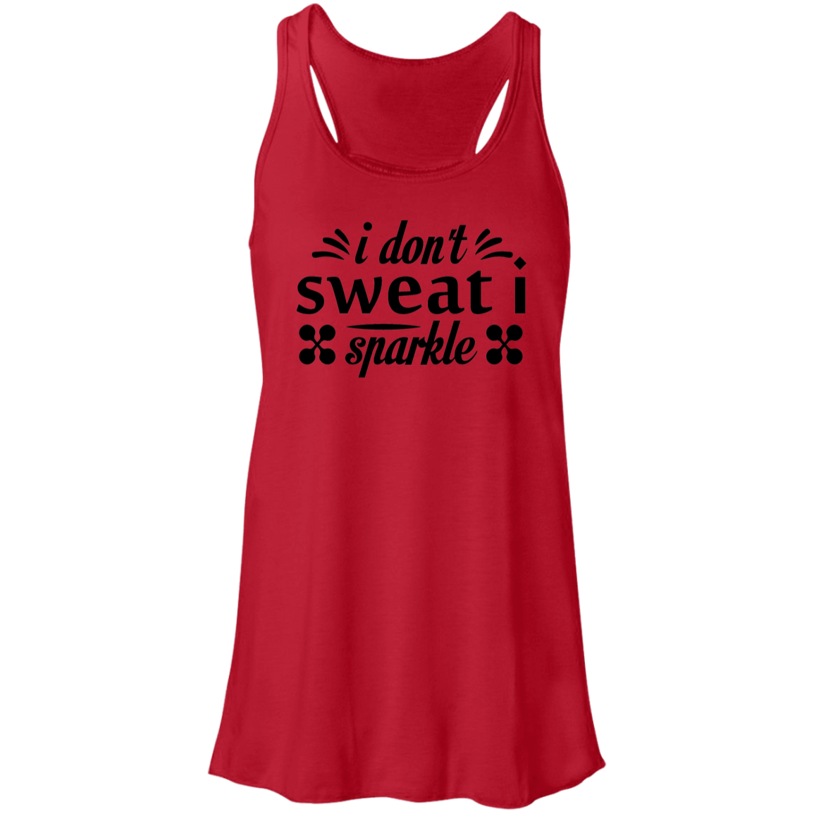 I Don't Sweat I Sparkle Tank Top-Phoenix Styles