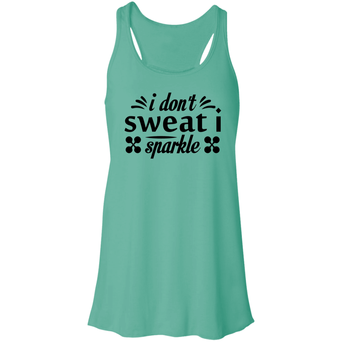 I Don't Sweat I Sparkle Tank Top-Phoenix Styles