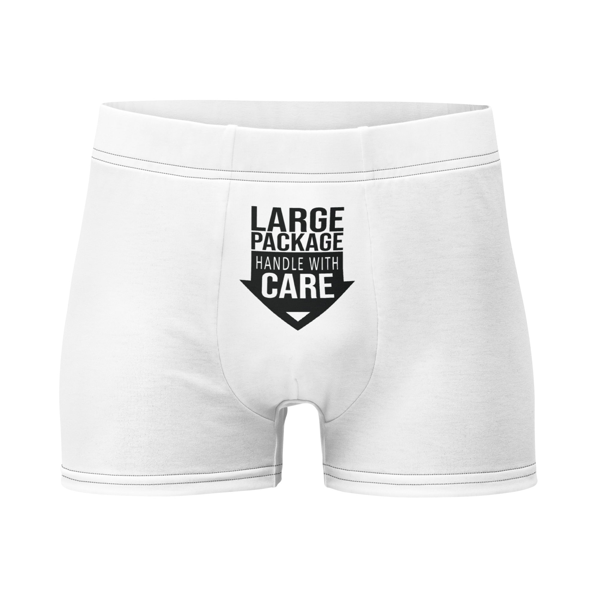 Large Package Handle with Care Boxer Briefs-Phoenix Styles