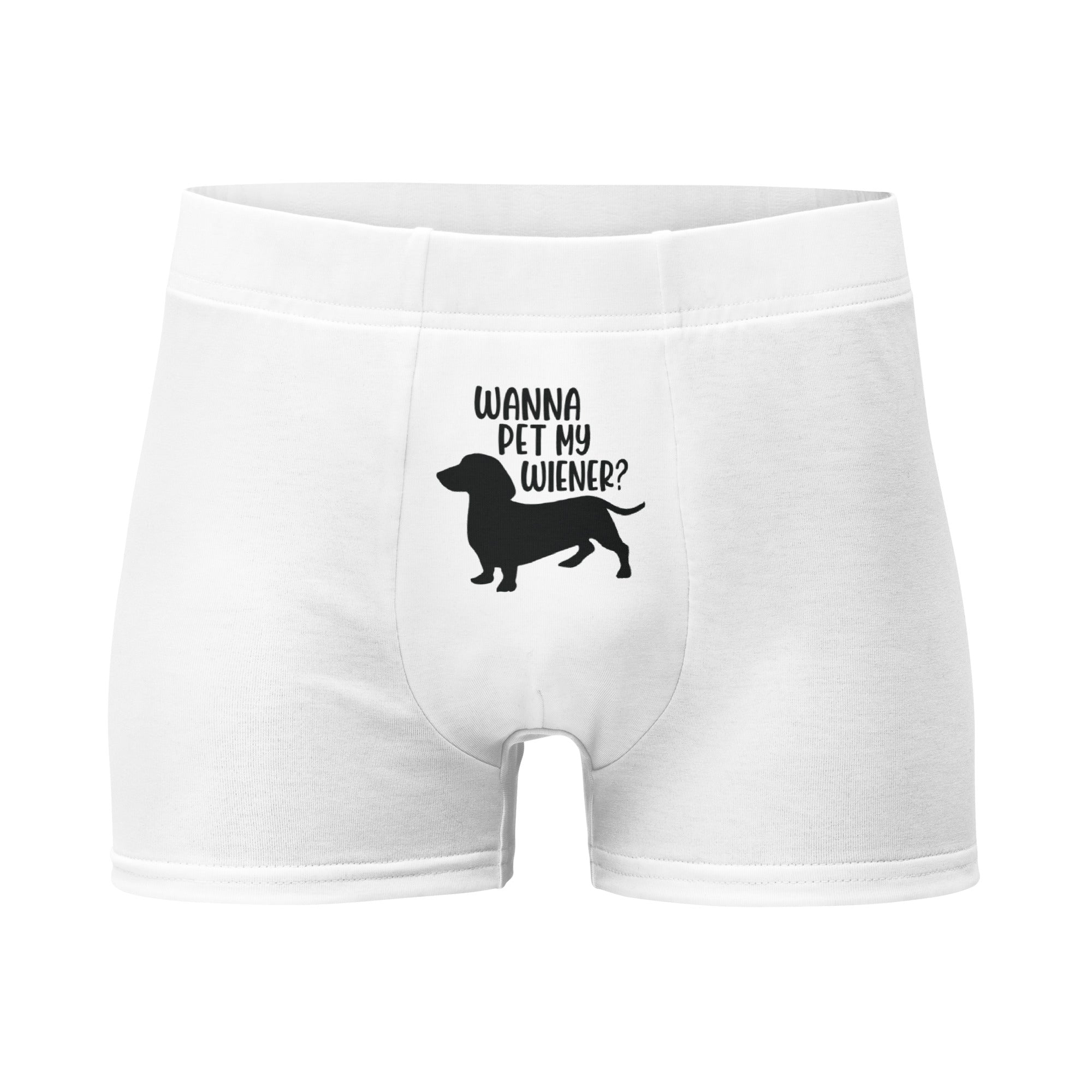 Wanna Pet My Wiener Boxer Briefs-Phoenix Styles