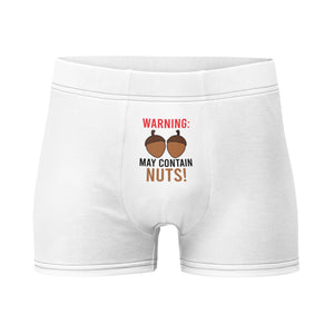 Warning May Contain NUTS Boxer Briefs-Phoenix Styles