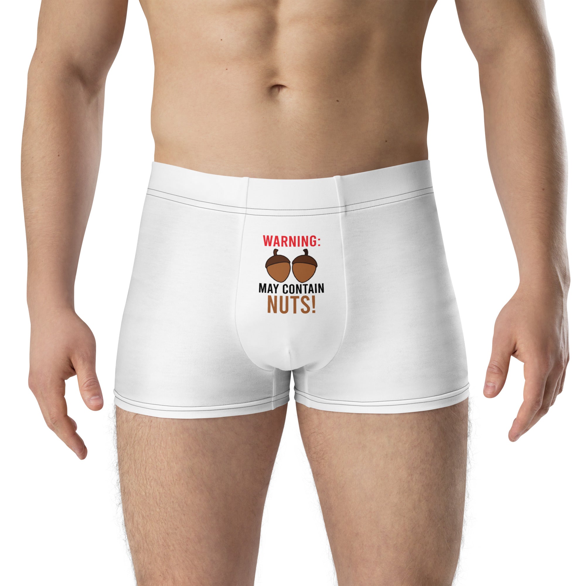 Warning May Contain NUTS Boxer Briefs-Phoenix Styles