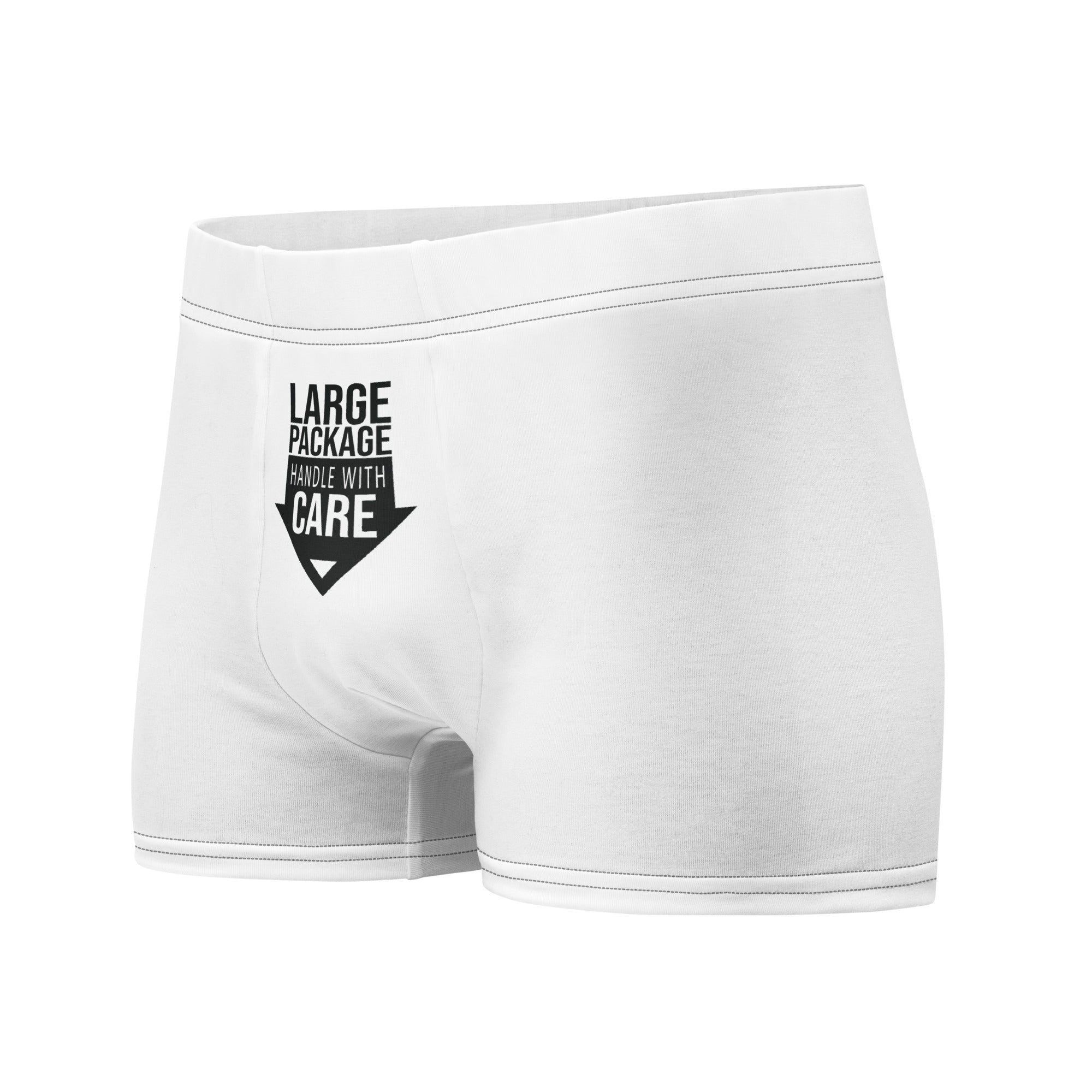 Large Package Handle with Care Boxer Briefs-Phoenix Styles