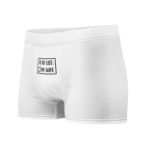 To Do List My Wife Boxer Briefs-Phoenix Styles