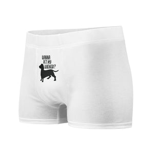 Wanna Pet My Wiener Boxer Briefs-Phoenix Styles